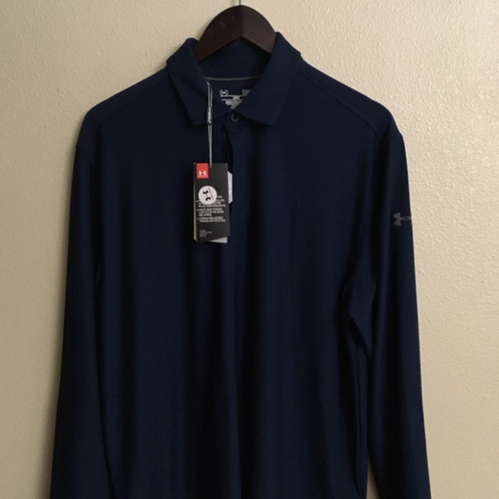 Men’s Large Under Armour Polo. New with tags.